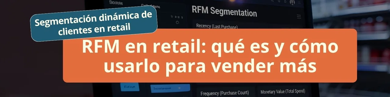 RFM en retail: qué es y cómo usarlo para vender más