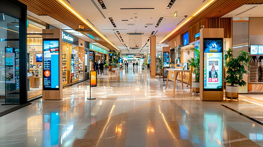 Centro comercial de retail