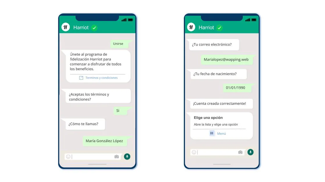 Whatsapp para retail con clientes